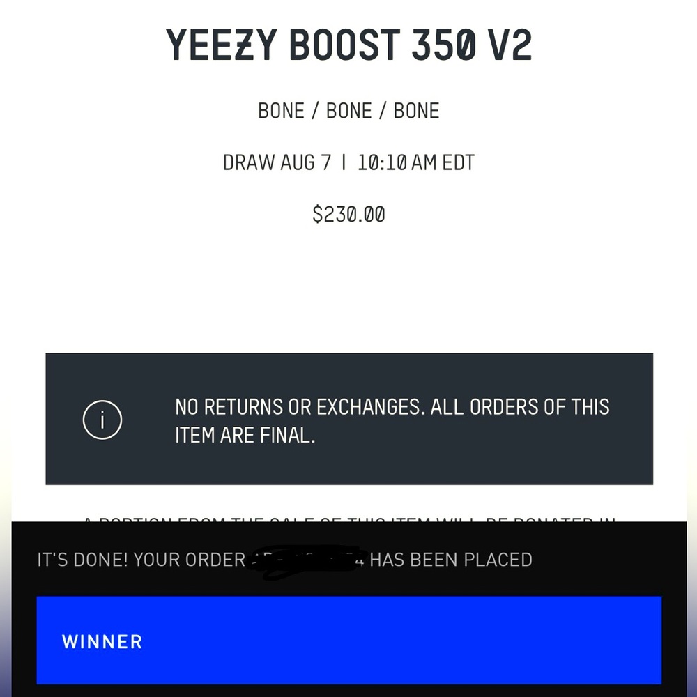 adidas Yeezy Boost 350 in Bone